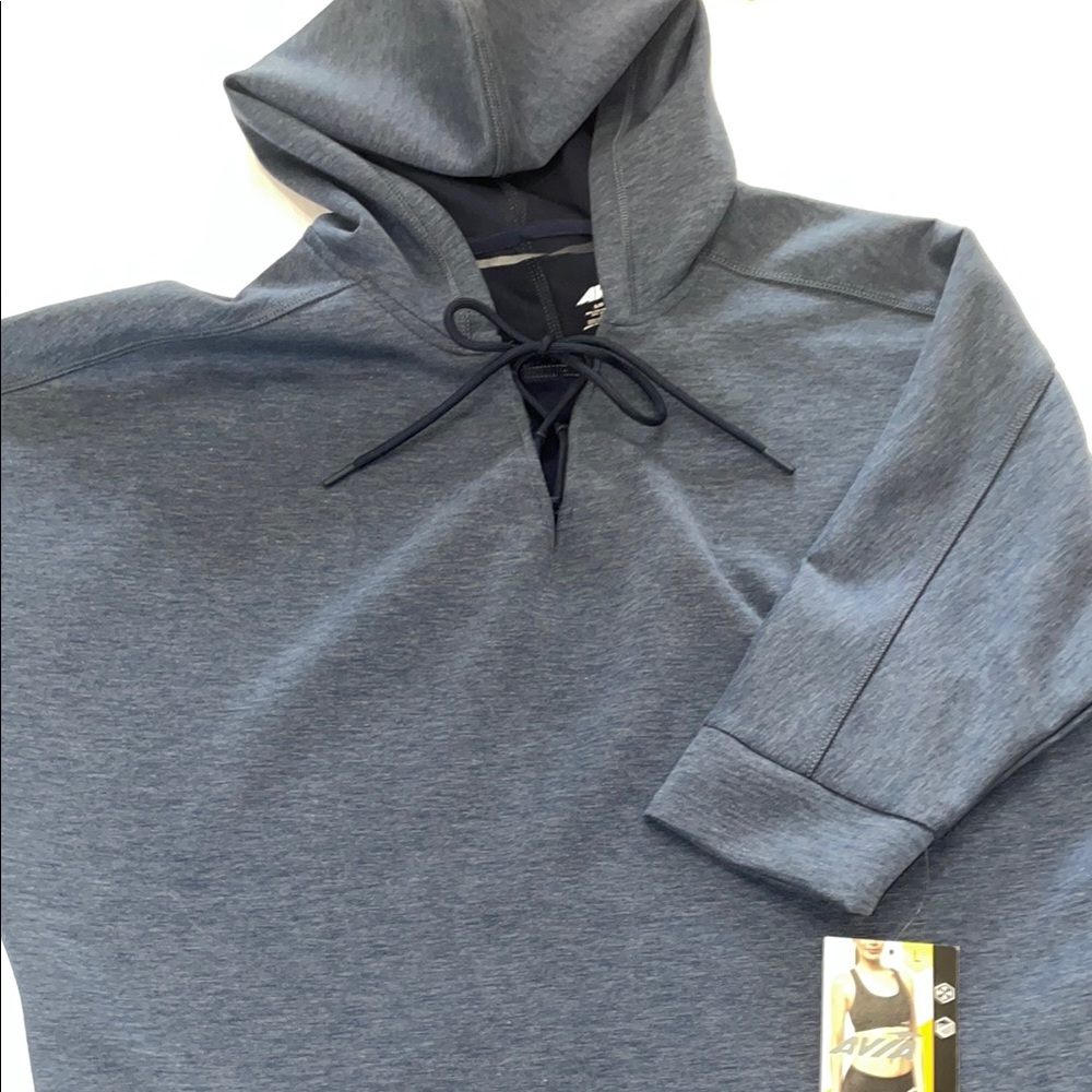 Avia Blue Athletic Hoodie Sweatshirt